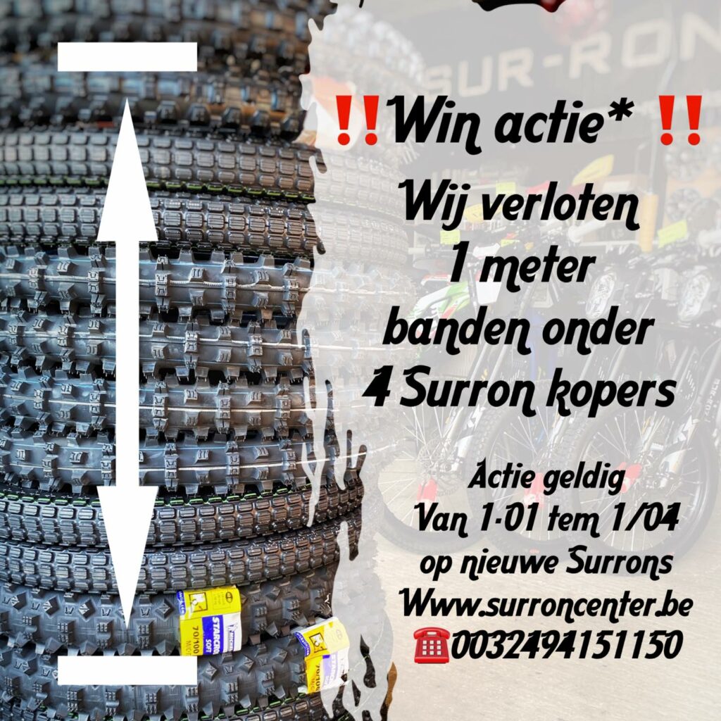 Surroncenter.be Surronspecialist Surron Actie banden 2022- vl
